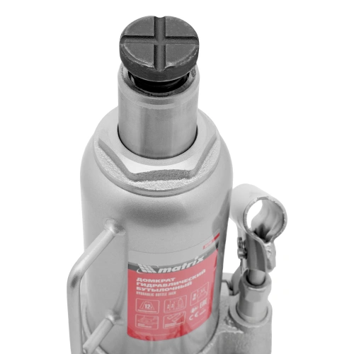 Домкрат гидравлический бутылочный, 12 т, h подъема 230-465 мм Matrix по ценам производителя в Челябинске с доставкой по всей России