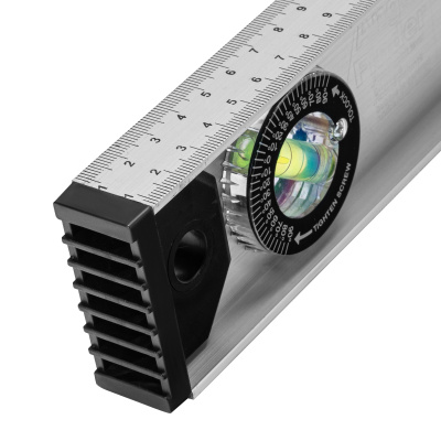 Уровень алюминиевый "Рельс", 2000 мм, 3 глазка (1 поворотный) Matrix по ценам производителя в Челябинске с доставкой по всей России