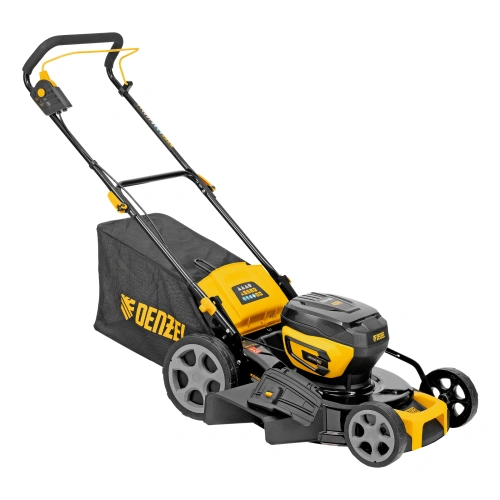 Газонокосилка аккумуляторная бесщет. DLM-460, 460 мм, травосб. 65 л., Li-Ion, 40 В Denzel по ценам производителя в Челябинске с доставкой по всей России