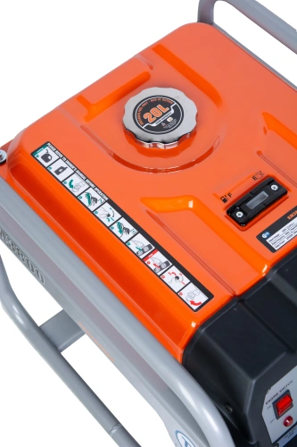 Генератор бензиновый 2,5 кВт 220В 16 л с ручным запуском TOR KM3800H по ценам производителя в Челябинске с доставкой по всей России