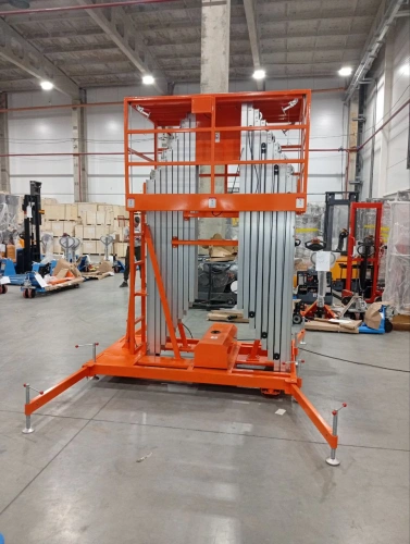 Подъемник мачтовый аккумуляторный 250 кг, 12/14 м, 24/80 В/Ач TOR GTWY12-320 DC 3-мачтовый по ценам производителя в Челябинске с доставкой по всей России