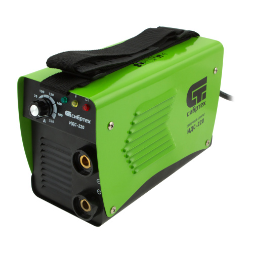 Аппарат инверторный дуговой сварки ИДС-220, 220 А, ПВ 80%, диаметр электрода 1.6-5 мм Сибртех по ценам производителя в Челябинске с доставкой по всей России