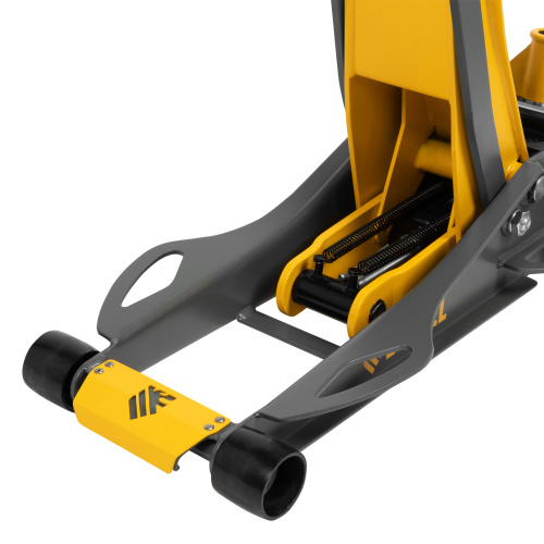 Домкрат гидравлический подкатной, 3 т, 75-500 мм, быстрый подъем, низкий подхват, проф. Denzel по ценам производителя в Челябинске с доставкой по всей России