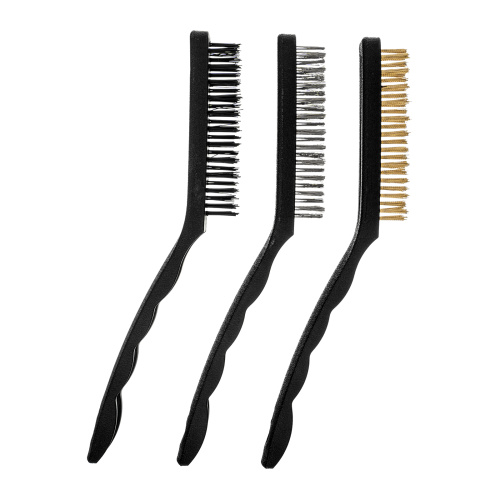 Набор щеток, 3 шт, металлические с пластмассовой ручкой, большие Matrix по ценам производителя в Челябинске с доставкой по всей России