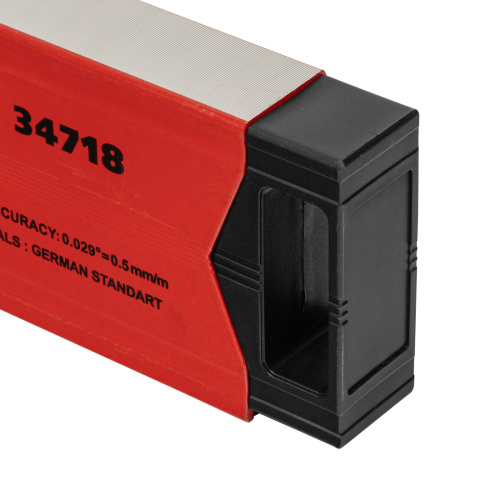 Уровень алюминиевый магнитный, 1800 мм, фрезерованный, 3 глазка (1 зеркальный) усиленный Matrix по ценам производителя в Челябинске с доставкой по всей России