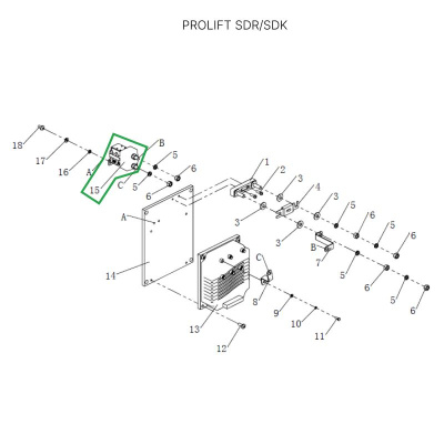 Контактор питания контроллера для штабелеров SDR/SDK 1,5-1,6 т, для тележек SK20 по ценам производителя в Челябинске с доставкой по всей России
