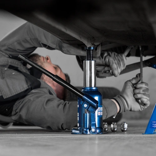 Домкрат гидравлический бутылочный телескопический, 6 т, подъем 180-410 мм Stels по ценам производителя в Челябинске с доставкой по всей России