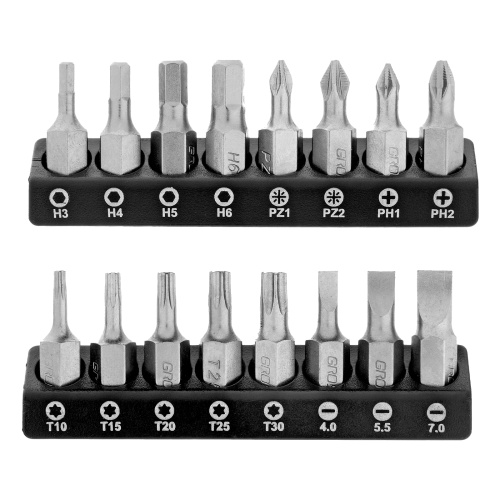 Набор торцевых головок, трещотка 120 зубьев, 1/2", CrV, 36 предметов Gross по ценам производителя в Челябинске с доставкой по всей России