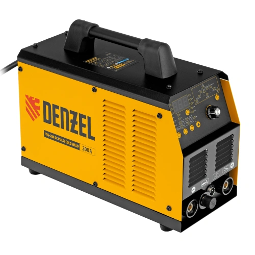 Аппарат инвертор. аргонодуговой сварки ITIG-200 DС Pulse Cold Weld, 200 А, ПВ 60% Denzel по ценам производителя в Челябинске с доставкой по всей России