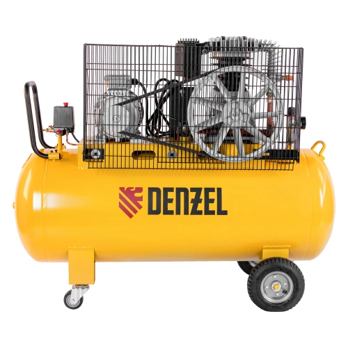 Компрессор воздушный, ременный привод BCI4000-T/200, 4.0 кВт, 200 литров, 690 л/мин Denzel по ценам производителя в Челябинске с доставкой по всей России