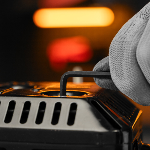 Набор ключей имбусовых HEX, 1.5-10 мм, CrV, 10 шт, оксидированные, на кольце Sparta по ценам производителя в Челябинске с доставкой по всей России