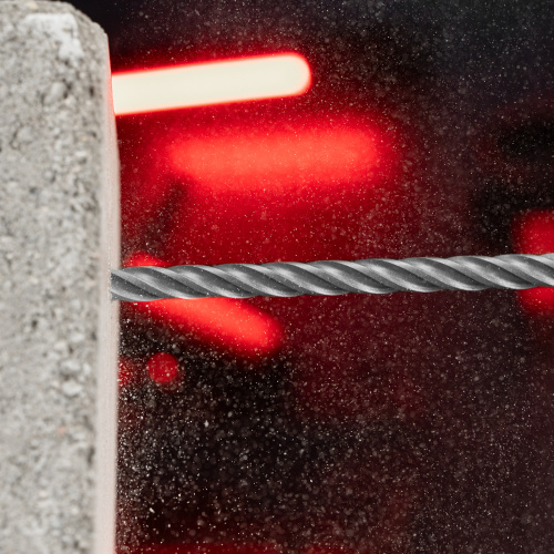 Бур по бетону, 12 x 400 мм, SDS PLUS c крестовой пластиной MATRIX по ценам производителя в Челябинске с доставкой по всей России