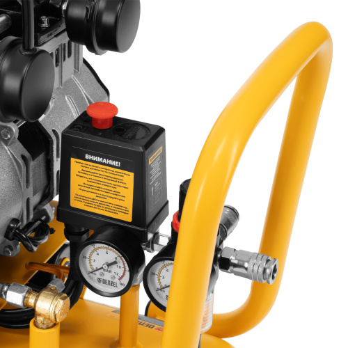 Компрессор безмасляный, малошумный DLS 2200/50, 2200 Вт, 2x1100, 50 л, 380 л/мин Denzel по ценам производителя в Челябинске с доставкой по всей России