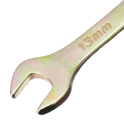 Ключ комбинированный, 13 мм, желтый цинк Сибртех по ценам производителя в Челябинске с доставкой по всей России
