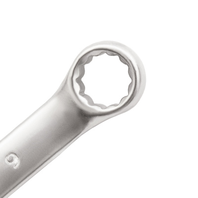 Ключ комбинированный, 9 мм, CrV, матовый хром Matrix по ценам производителя в Челябинске с доставкой по всей России