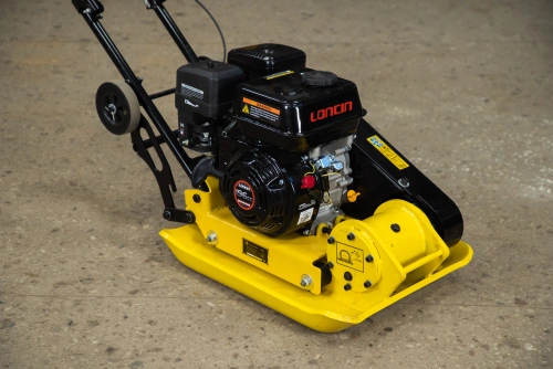 Виброплита 80 кг, 16кН (Loncin) без бака, колесный комплект TOR C-90L по ценам производителя в Челябинске с доставкой по всей России