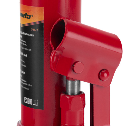 Домкрат гидравлический бутылочный, 3т, h подъема 180-340 мм Sparta по ценам производителя в Челябинске с доставкой по всей России