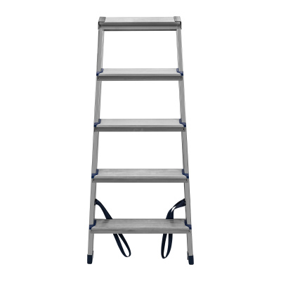 Стремянка двусторонняя 5 ступеней, алюминиевая, Сибртех по ценам производителя в Челябинске с доставкой по всей России