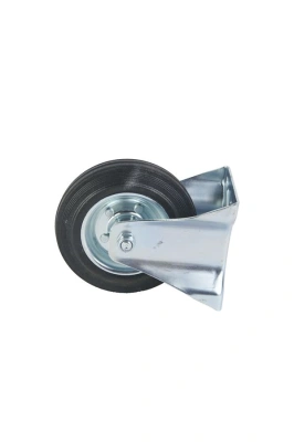 Колесо неповоротное усиленное резина FRC 63 160 мм по ценам производителя в Челябинске с доставкой по всей России