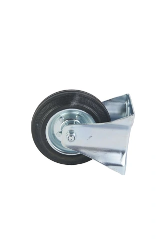 Колесо неповоротное усиленное резина FRC 63 160 мм по ценам производителя в Челябинске с доставкой по всей России