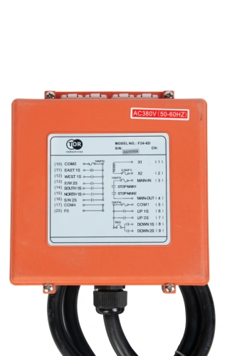 Комплект радиоуправления TOR F24-6D (380В, 6 кнопок, двухскоростной) по ценам производителя в Челябинске с доставкой по всей России