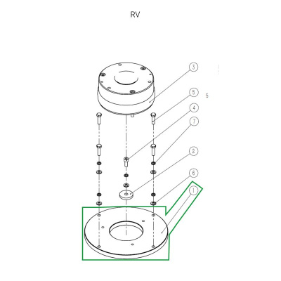 Электромагнитный тормоз для ричтрака RV (24V) по ценам производителя в Челябинске с доставкой по всей России