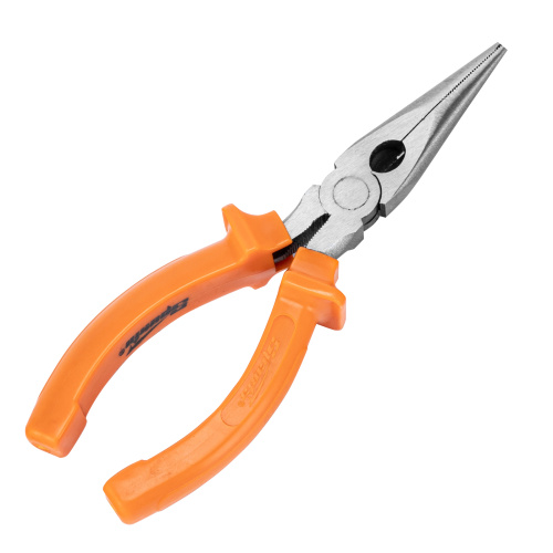 Длинногубцы прямые Classic, 160 мм, шлифованные, пластмассовые рукоятки Sparta по ценам производителя в Челябинске с доставкой по всей России