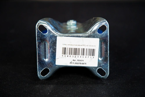 Колесо неповоротное резина FRCL 42 100 мм (N) по ценам производителя в Челябинске с доставкой по всей России