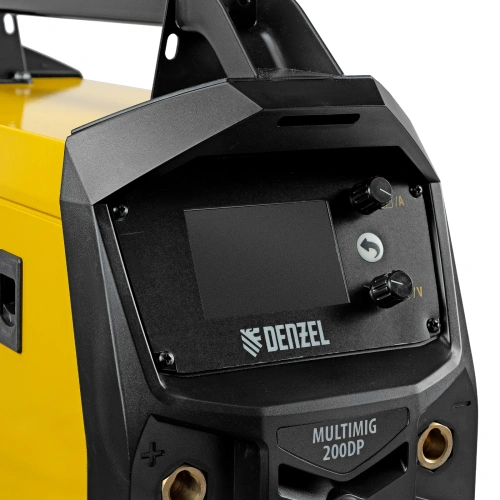 Аппарат инвертор. полуавтомат. сварки MultiMIG-200DP Synergy Double Pulse, 200 А, ПВ 80% Denzel по ценам производителя в Челябинске с доставкой по всей России