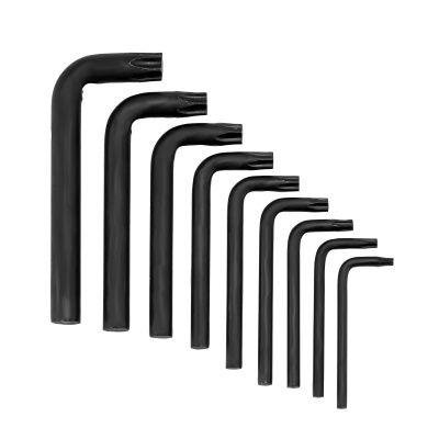 Набор ключей имбусовых Torx 9 шт: T10, 15, 20, 25, 27, 30, 40, 45, 50, оксидированные, на кольце Sparta по ценам производителя в Челябинске с доставкой по всей России