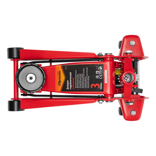 Домкрат гидравлический подкатной, 3 т, h подъема 130-465 мм Sparta по ценам производителя в Челябинске с доставкой по всей России