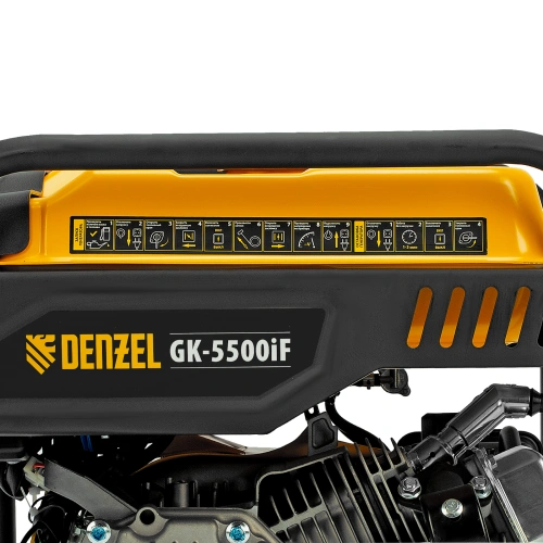 Генератор инверторный GK-5500iF, 5,5 кВт, 230 В, ручной старт DENZEL по ценам производителя в Челябинске с доставкой по всей России