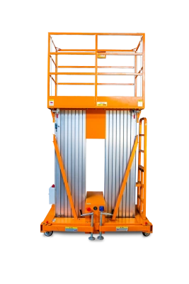 Подъемник мачтовый аккумуляторный 200 кг 14/16 м TOR GTWY14-200S DC 2-мачтовый по ценам производителя в Челябинске с доставкой по всей России