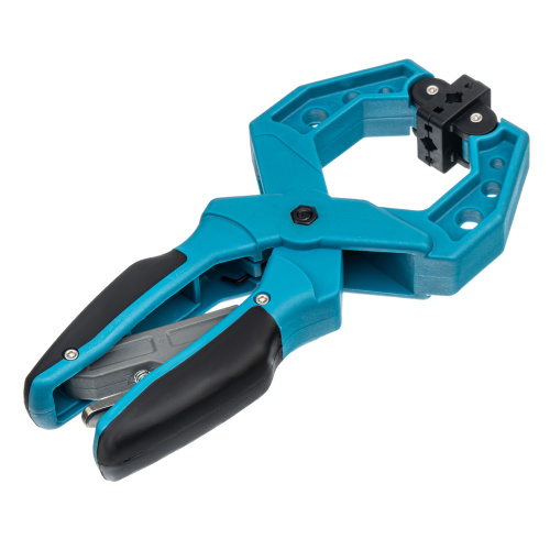 Струбцина клещеобразная 2-1/4, пластиковый корпус, храповой механизм жесткой фиксации, 58 мм Gross по ценам производителя в Челябинске с доставкой по всей России