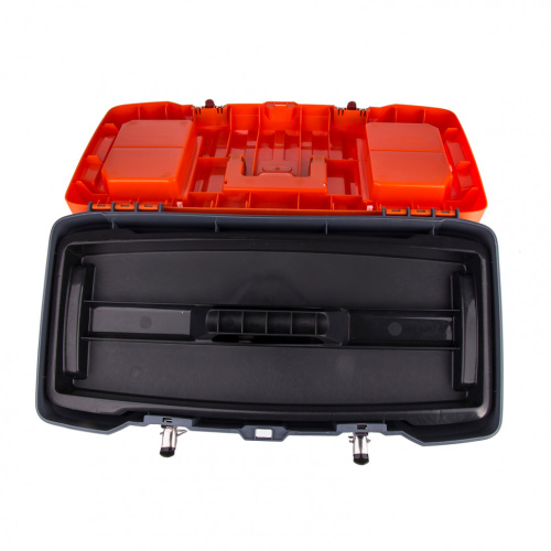 Ящик для инструмента с металлическими замками 22", 28 х 23 см, 5 х 56 см Stels по ценам производителя в Челябинске с доставкой по всей России