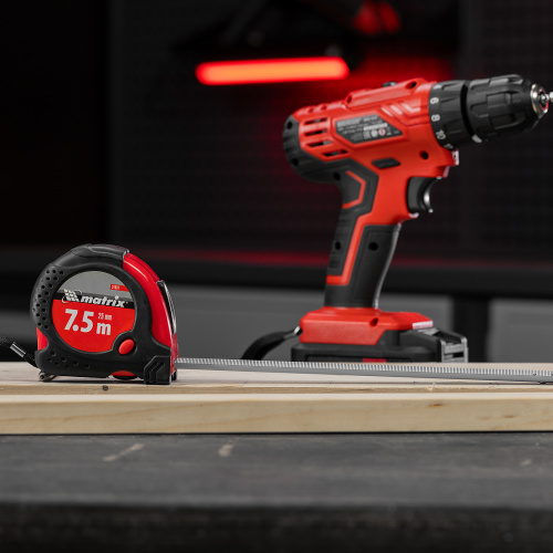 Рулетка Status Magnet fixation,7,5 м х 25 мм,обрезиненный корпус,зацеп с магнитом Matrix по ценам производителя в Челябинске с доставкой по всей России