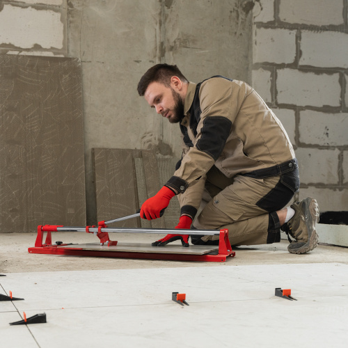 Плиткорез 600 х 16 мм, "Балеринка", поворотный металлический угольник MTX по ценам производителя в Челябинске с доставкой по всей России