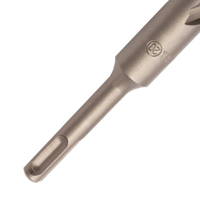 Бур по бетону, двойная спираль, три пылеотводящие кромки, 20 x 460 мм DENZEL по ценам производителя в Челябинске с доставкой по всей России