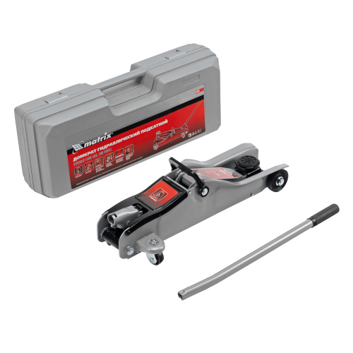 Домкрат гидравлический подкатной 2 т в пластиковом кейсе 85-330 мм. Low Profile Matrix по ценам производителя в Челябинске с доставкой по всей России