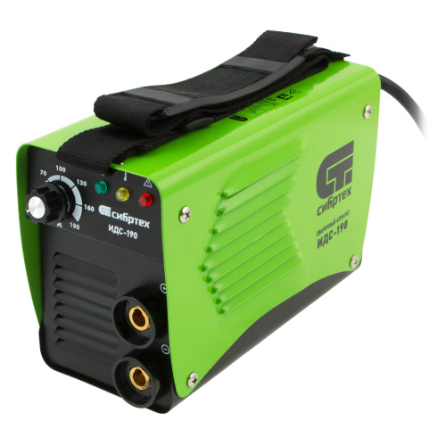 Аппарат инверторный дуговой сварки ИДС-190, 190 А, ПВ 80%, диаметр электрода 1.6-4 мм Сибртех по ценам производителя в Челябинске с доставкой по всей России