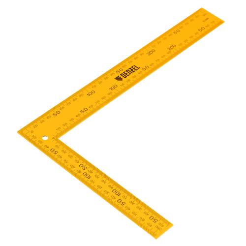 Угольник стальной, 200 х 300 мм Denzel по ценам производителя в Челябинске с доставкой по всей России