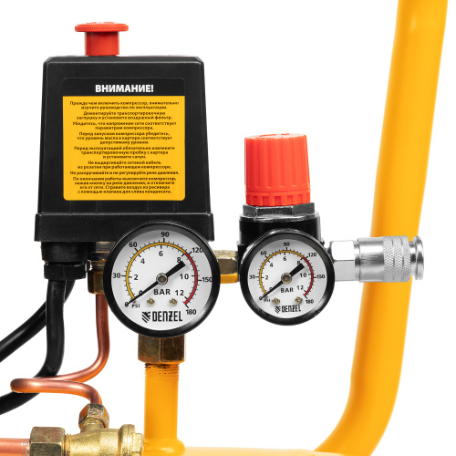 Компрессор воздушный DK1800/50, Х-PRO 1.8 кВт, 280л/мин, 50л Denzel по ценам производителя в Челябинске с доставкой по всей России