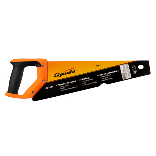 Ножовка по дереву, 400 мм, 7-8 TPI, зуб 2D, каленый зуб, двухкомпонентная рукоятка Sparta по ценам производителя в Челябинске с доставкой по всей России