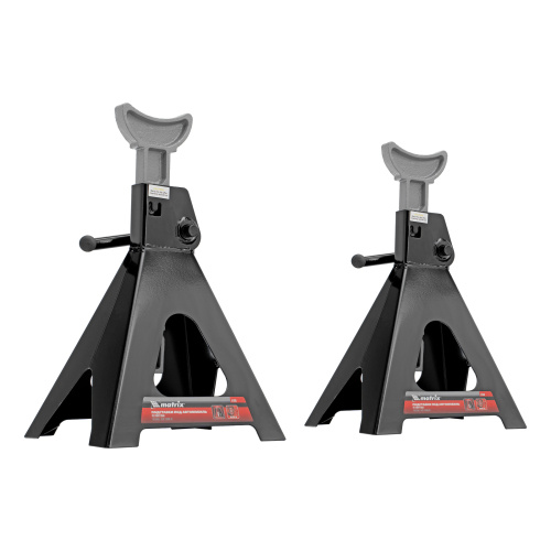 Подставки под машину регулируемые, 6 т, H подъема 400-605 мм, 2 шт Matrix по ценам производителя в Челябинске с доставкой по всей России