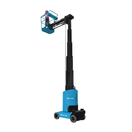 Вертикальный самоходный мачтовый подъемник SKYER VML 1120 по ценам производителя в Челябинске с доставкой по всей России