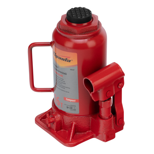 Домкрат гидравлический бутылочный 16 т, h подъема 205-400 мм Sparta Compact по ценам производителя в Челябинске с доставкой по всей России