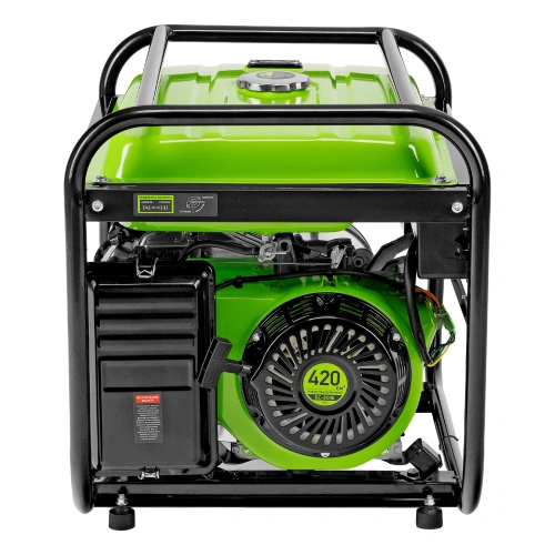 Генератор бензиновый БС-8000, 6,6 кВт, 230В, четырехтактный, 25 л, ручной стартер Сибртех по ценам производителя в Челябинске с доставкой по всей России