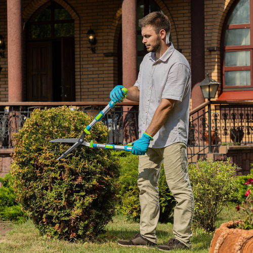 Кусторез, 640 - 820 мм, телескопические алюминиевые рукоятки, Luxe, Palisad по ценам производителя в Челябинске с доставкой по всей России