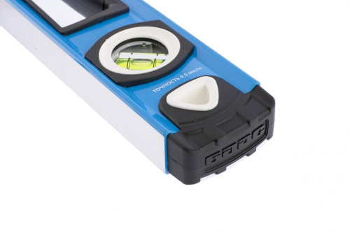 Уровень алюминиевый, двуручный, 800 мм, профиль 1,6 мм, фрезеров, ударопрочные заглушки, 3 глазка Барс по ценам производителя в Челябинске с доставкой по всей России