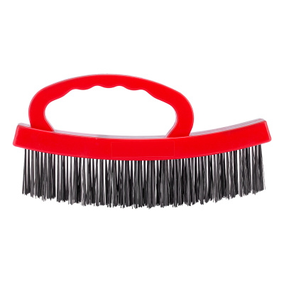 Щетка зачистная четырехрядная, плоская, пластиковая с рукояткой Matrix по ценам производителя в Челябинске с доставкой по всей России